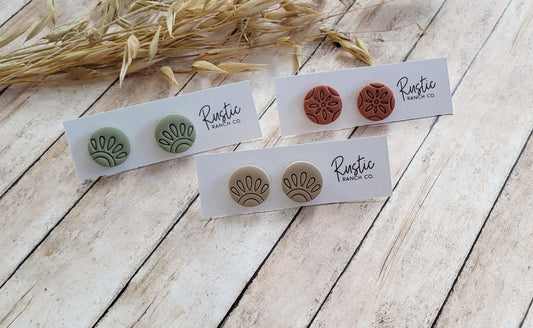 Boho Studs